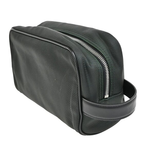 LOUIS VUITTON Parana Clutch Hand Bag Pouch Taiga Canvas Leather M30754 02FC064 - Picture 4 of 16